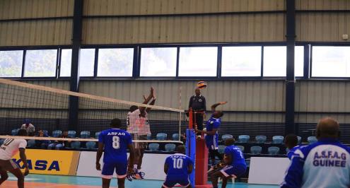 الكرة الطائرة.. نيمو يصطحب أساريا إلى دور الثمانية من بطولة أفريقيا للأندية